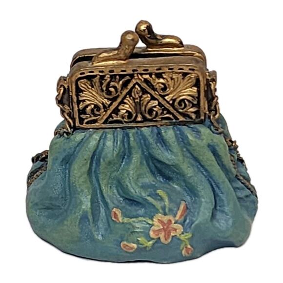 Vintage 2000 Nostalgia Handbags Card Holder Popular Imports Mini Coin Resin - Picture 2 of 8